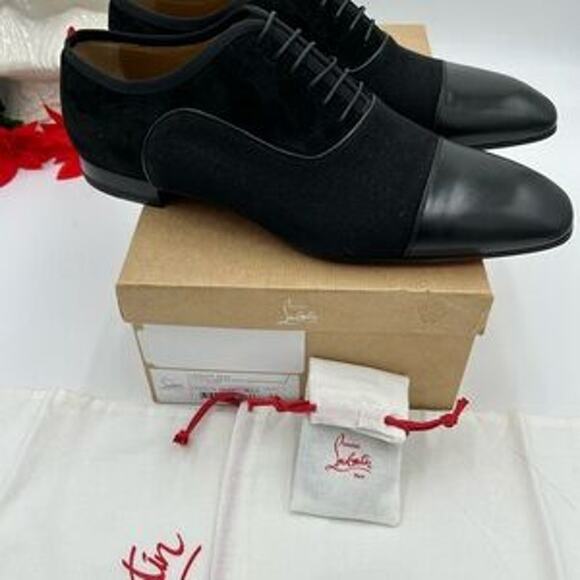 Christian Louboutin Mens Greggo Flat Oxford size 46 made in Italy - Picture 10 of 16